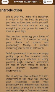 Download 110 Bite Sized Self Help Tips APK