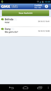 GMX SMS mit Free Message