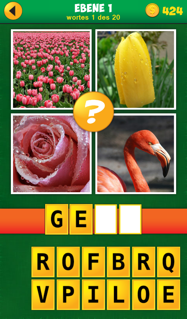 Android application 4 Pics 1 Odd screenshort