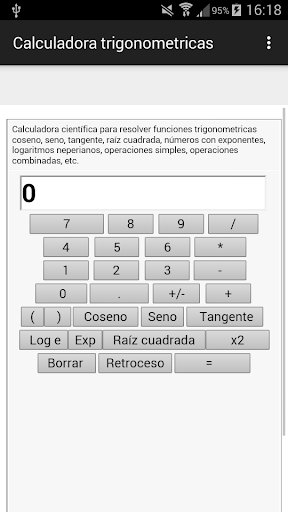 【免費教育App】Calculadora trigonometricas-APP點子