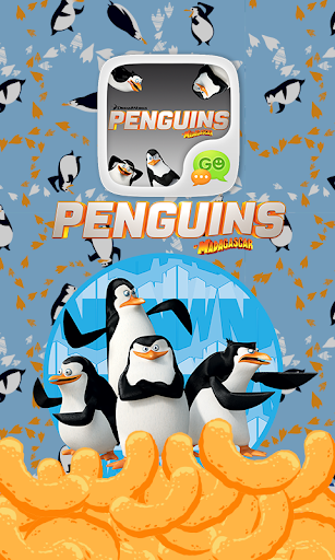 GO SMS PRO PENGUINS STICKER