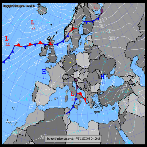 Europa meteo analisi