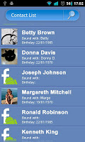 Contact Binder for Facebook APK تصویر نماگرفت #3