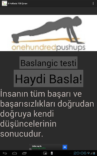 6 Haftada 100 Şınav