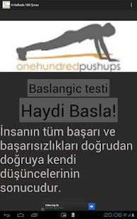 6 Haftada 100 Şınav Screenshots 0
