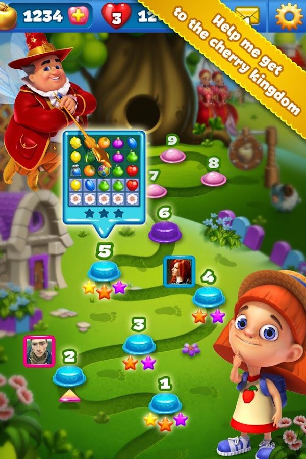    Fruit Land match 3 for VK- screenshot  