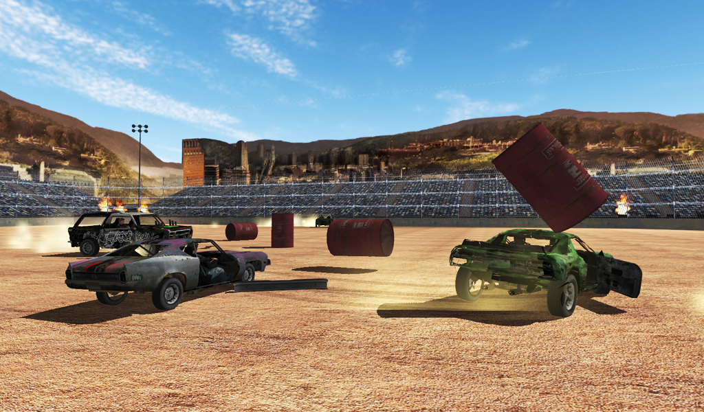 Total Destruction Derby Racing - screenshot