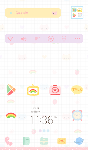 lovely lover dodol theme