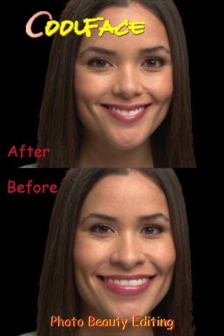 Android application Cool Face: Beauty screenshort