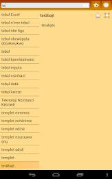 English Igbo dictionary poster 15