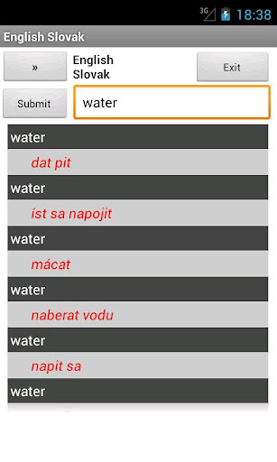 English Slovak Dictionary