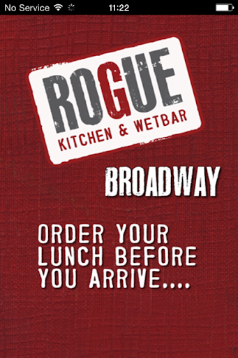 Rogue Kitchen Wetbar- Broadway