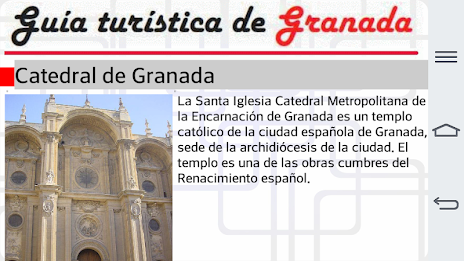 Granada tourist guide poster 11