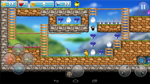Android application Dig And Run Raccoon! screenshort