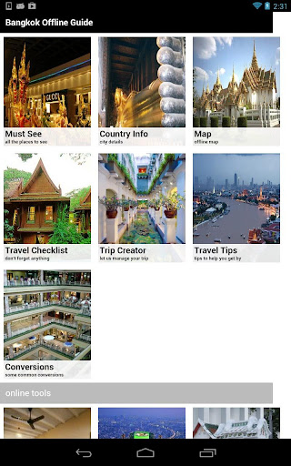 Bangkok Offline Travel Guide