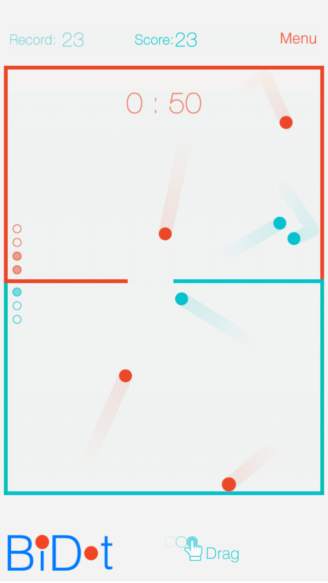 Android application BiDot screenshort