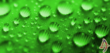 Dew Drops Green Theme Xperien APK