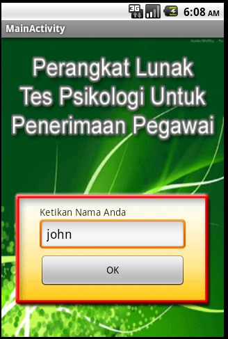 Tes Psikologi