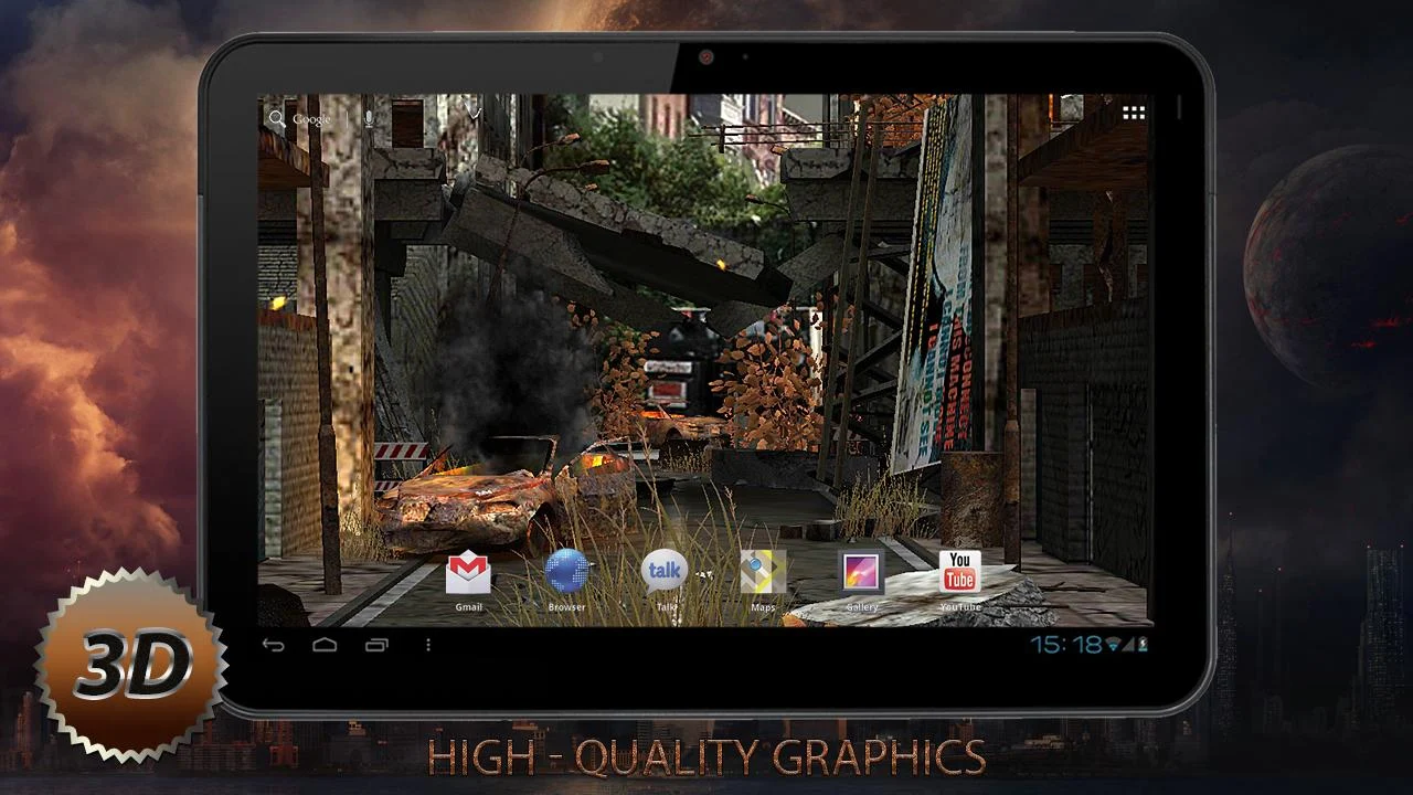  OXON Apocalypse   questo Live Wallpaper è davvero la fine del Mondo!
