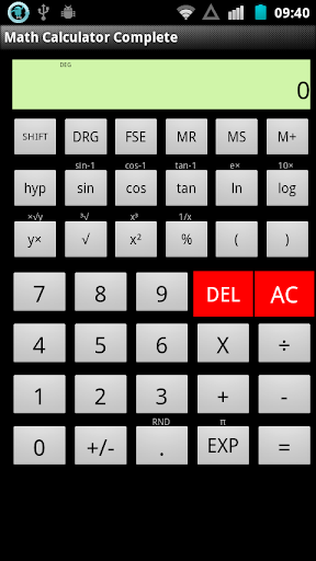 Math Calculator Complete