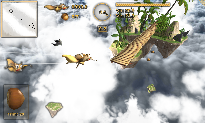 Crazy Flying Squirrel Screen 2
