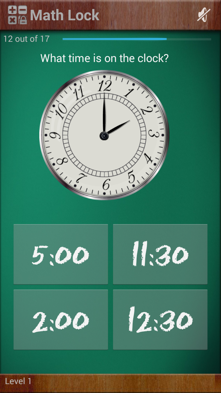 Math Lock (second grade) Screen 2