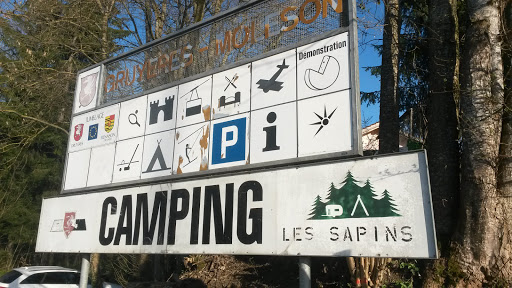 Entrée Camping Les Sapins 