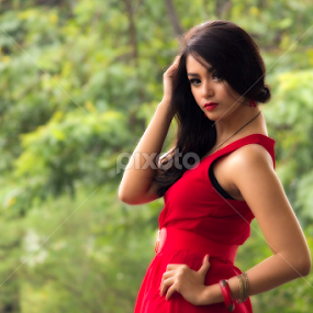 Ren and green  by Heru Dwi Susanto - People Portraits of Women