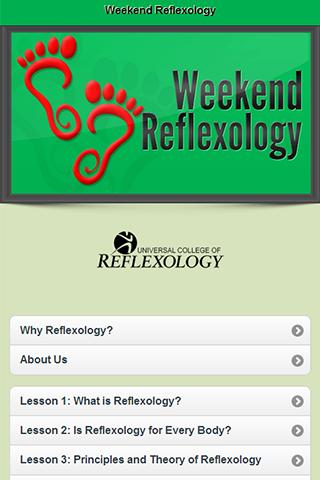 Weekend Reflexology