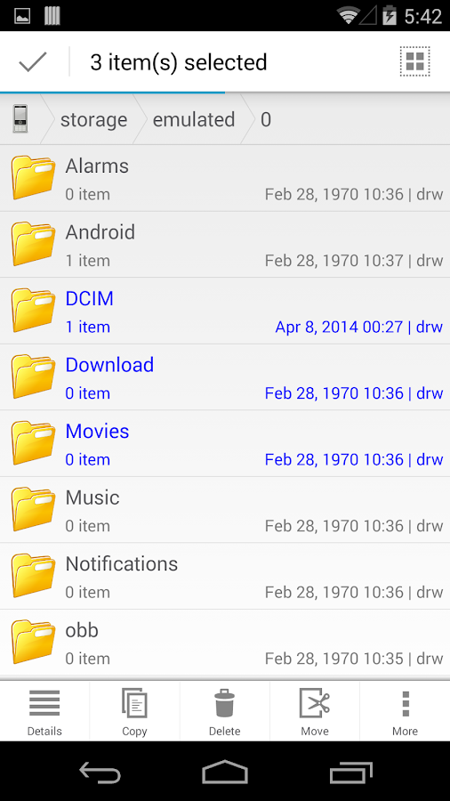 File Manager HD (Explorer,FTP) - screenshot