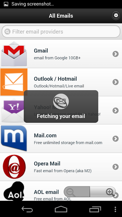    All Email Providers- screenshot  