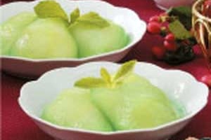 Minted Pears
