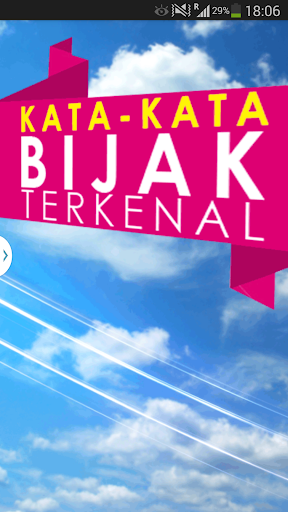 Kata-Kata Bijak Terkenal