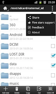 ER Explorer(File Manager) - screenshot thumbnail