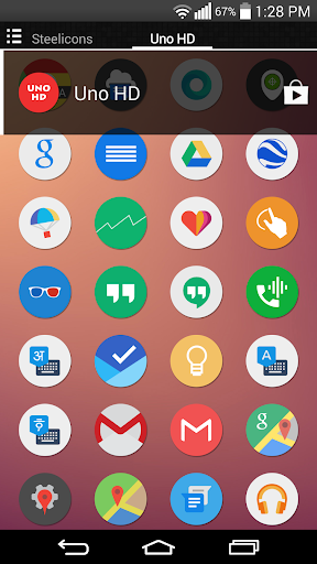 【免費個人化App】Uno HD Multilauncher Theme-APP點子