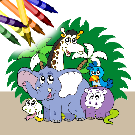Jungle Coloring Book For Kids 家庭片 App LOGO-APP開箱王