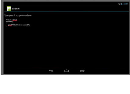 Try Learn C on Android