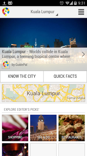 Kuala Lumpur City Guide