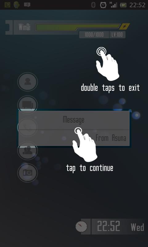SAO Messaging Screen 3