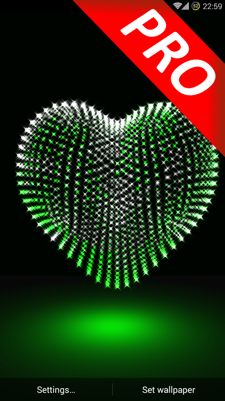 3D Valentine Day Heart PRO Screen 3