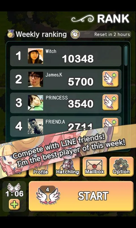 Игра LINE Dragon Flight на Андроид