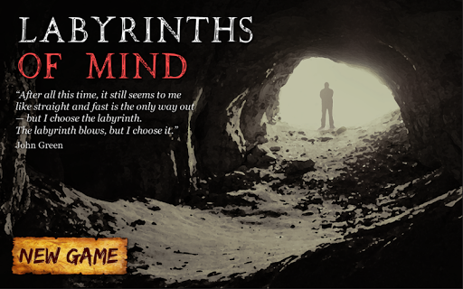 Labyrinth Of Mind. Horror Maze