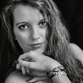 Manon B&W** by Stankowski Daniel - Black & White Portraits & People