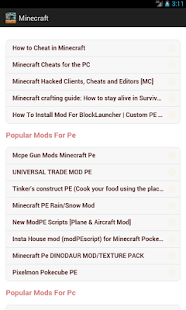 Unofficial Mods Minecraft Pe X