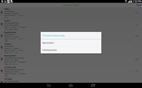 Location Reminder Screenshots 1