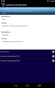 Aanbevolen Lijm Gids (RAG) Screenshots 2