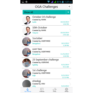 OGA Challenge