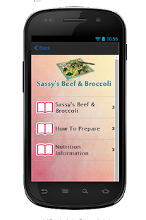 Sassy's Beef & Broccoli Recipe Screenshots 1