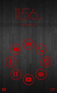 Lastest Stamped Red SL Theme APK