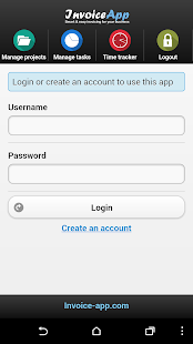 Invoice-App Time Tracker Screenshots 0